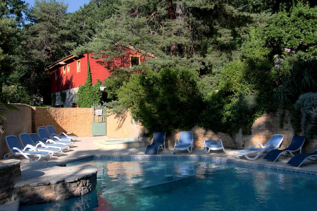 Ferienwohnung Pousterle De Sabran - Piscine & Hammam Exterior foto
