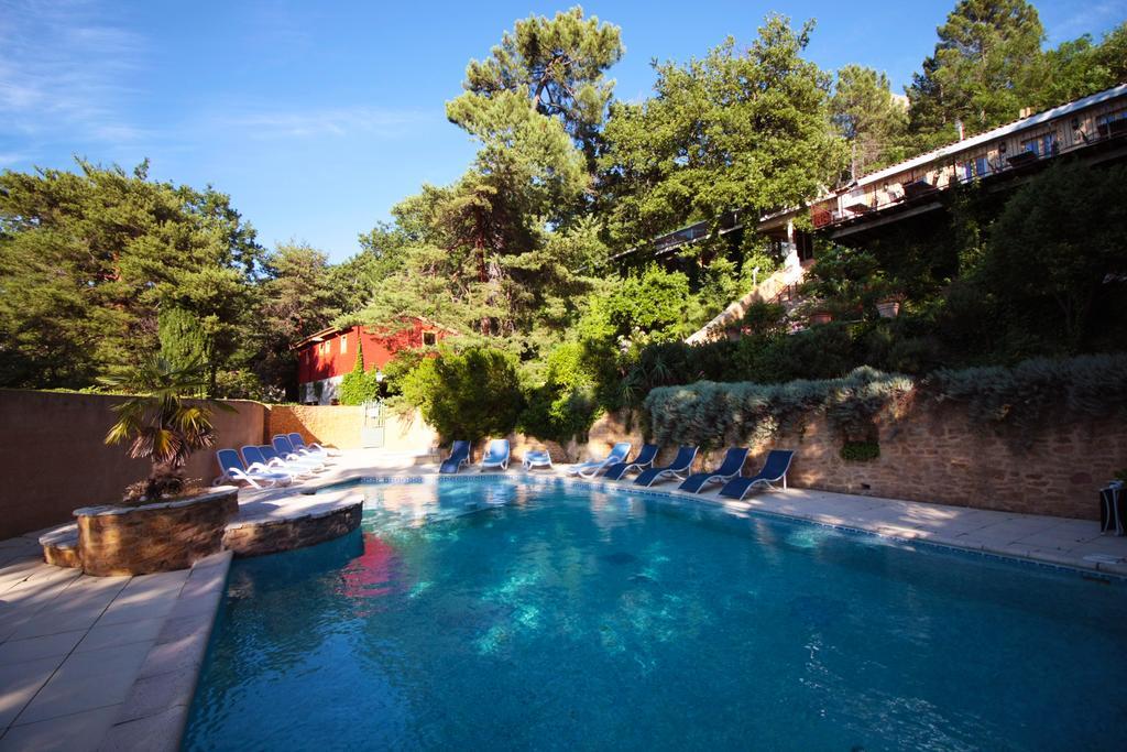 Ferienwohnung Pousterle De Sabran - Piscine & Hammam Exterior foto